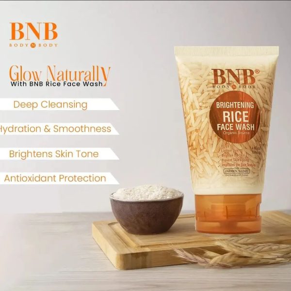 BnB rice extract bright & glow kit