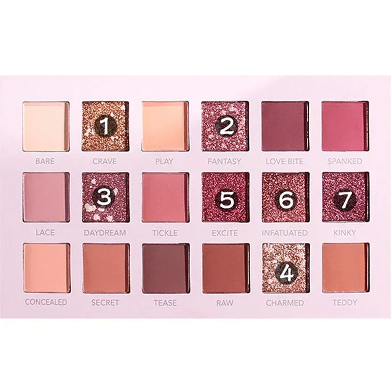 Matte Waterproof Nude Eyeshadow Palette